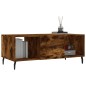 vidaXL Couchtisch Räuchereiche 102x50x40 cm Holzwerkstoff vidaXL Couchtisch Räuchereiche 102x50x40 cm Holzwerkstoff