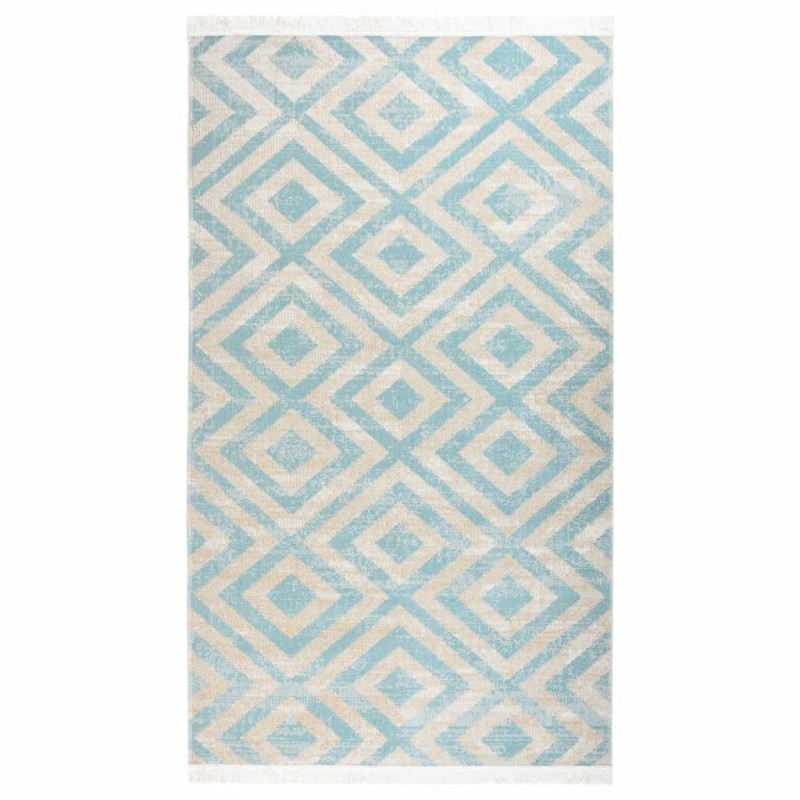 vidaXL Outdoor-Teppich Flachgewebe 115x170 cm Grün und Beige vidaXL Outdoor-Teppich Flachgewebe 115x170 cm Grün und Beige