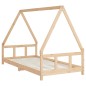 vidaXL Kinderbett 90x190 cm Massivholz Kiefer vidaXL Kinderbett 90x190 cm Massivholz Kiefer