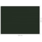 vidaXL Zeltteppich 250x350 cm Dunkelgrün vidaXL Zeltteppich 250x350 cm Dunkelgrün