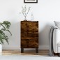 vidaXL Sideboard Räuchereiche 40x35x70 cm Holzwerkstoff vidaXL Sideboard Räuchereiche 40x35x70 cm Holzwerkstoff