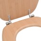 vidaXL Toilettensitze 2 Stk. mit Deckel MDF Bambus-Design vidaXL Toilettensitze 2 Stk. mit Deckel MDF Bambus-Design