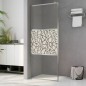 vidaXL Duschwand für Begehbare Dusche ESG-Glas Steindesign 115x195 cm vidaXL Duschwand für Begehbare Dusche ESG-Glas Steindesign 115x195 cm