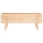 vidaXL Hochbeet 101x30x38 cm Massivholz Kiefer vidaXL Hochbeet 101x30x38 cm Massivholz Kiefer