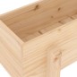 vidaXL Hochbeet 101x30x38 cm Massivholz Kiefer vidaXL Hochbeet 101x30x38 cm Massivholz Kiefer