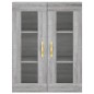 vidaXL Wandschrank Grau Sonoma 69,5x34x90 cm vidaXL Wandschrank Grau Sonoma 69,5x34x90 cm