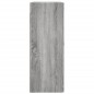 vidaXL Wandschrank Grau Sonoma 69,5x34x90 cm vidaXL Wandschrank Grau Sonoma 69,5x34x90 cm