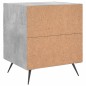 vidaXL Nachttisch Betongrau 40x35x47,5 cm Holzwerkstoff vidaXL Nachttisch Betongrau 40x35x47,5 cm Holzwerkstoff
