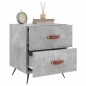 vidaXL Nachttisch Betongrau 40x35x47,5 cm Holzwerkstoff vidaXL Nachttisch Betongrau 40x35x47,5 cm Holzwerkstoff