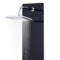 vidaXL Duschpaneel Glas 25×44,6×130 cm Schwarz vidaXL Duschpaneel Glas 25×44,6×130 cm Schwarz