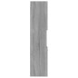 vidaXL Badezimmerschrank Grau Sonoma 30x30x130 cm Holzwerkstoff vidaXL Badezimmerschrank Grau Sonoma 30x30x130 cm Holzwerkstoff