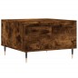 vidaXL Couchtisch Räuchereiche 55x55x36,5 cm Holzwerkstoff vidaXL Couchtisch Räuchereiche 55x55x36,5 cm Holzwerkstoff