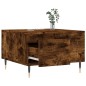 vidaXL Couchtisch Räuchereiche 55x55x36,5 cm Holzwerkstoff vidaXL Couchtisch Räuchereiche 55x55x36,5 cm Holzwerkstoff