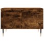 vidaXL Couchtisch Räuchereiche 55x55x36,5 cm Holzwerkstoff vidaXL Couchtisch Räuchereiche 55x55x36,5 cm Holzwerkstoff