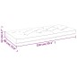 Palettenkissen 2-tlg. Grau Stoff Palettenkissen 2-tlg. Grau Stoff