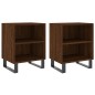 vidaXL Nachttische 2 Stk. Braun Eichen-Optik 40x30x50 cm Holzwerkstoff vidaXL Nachttische 2 Stk. Braun Eichen-Optik 40x30x50 cm Holzwerkstoff