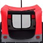 vidaXL 2-in-1 Tier-Fahrradanhänger und Jogger Rot und Grau vidaXL 2-in-1 Tier-Fahrradanhänger und Jogger Rot und Grau