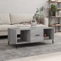 vidaXL Couchtisch Grau Sonoma 102x50x40 cm Holzwerkstoff vidaXL Couchtisch Grau Sonoma 102x50x40 cm Holzwerkstoff