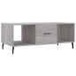 vidaXL Couchtisch Grau Sonoma 102x50x40 cm Holzwerkstoff vidaXL Couchtisch Grau Sonoma 102x50x40 cm Holzwerkstoff