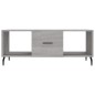 vidaXL Couchtisch Grau Sonoma 102x50x40 cm Holzwerkstoff vidaXL Couchtisch Grau Sonoma 102x50x40 cm Holzwerkstoff