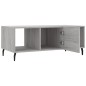 vidaXL Couchtisch Grau Sonoma 102x50x40 cm Holzwerkstoff vidaXL Couchtisch Grau Sonoma 102x50x40 cm Holzwerkstoff