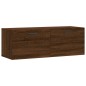 vidaXL Wandschrank Braun Eichen-Optik 100x36,5x35 cm Holzwerkstoff vidaXL Wandschrank Braun Eichen-Optik 100x36,5x35 cm Holzwerkstoff