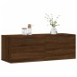 vidaXL Wandschrank Braun Eichen-Optik 100x36,5x35 cm Holzwerkstoff vidaXL Wandschrank Braun Eichen-Optik 100x36,5x35 cm Holzwerkstoff