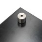 vidaXL Küchenrückwand Schwarz 80x40 cm Hartglas vidaXL Küchenrückwand Schwarz 80x40 cm Hartglas