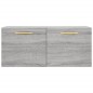 vidaXL Wandschrank Grau Sonoma 80x36,5x35 cm Holzwerkstoff vidaXL Wandschrank Grau Sonoma 80x36,5x35 cm Holzwerkstoff