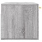 vidaXL Wandschrank Grau Sonoma 80x36,5x35 cm Holzwerkstoff vidaXL Wandschrank Grau Sonoma 80x36,5x35 cm Holzwerkstoff
