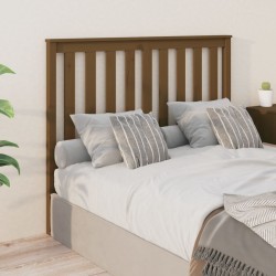 vidaXL Kopfteil Honigbraun 126x6x101 cm Massivholz Kiefer