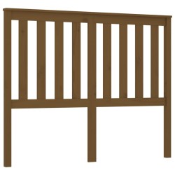 vidaXL Kopfteil Honigbraun 126x6x101 cm Massivholz Kiefer