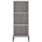 vidaXL Sideboard Grau Sonoma 34,5x32,5x90 cm Holzwerkstoff vidaXL Sideboard Grau Sonoma 34,5x32,5x90 cm Holzwerkstoff