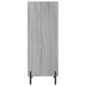 vidaXL Sideboard Grau Sonoma 34,5x32,5x90 cm Holzwerkstoff vidaXL Sideboard Grau Sonoma 34,5x32,5x90 cm Holzwerkstoff