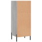 vidaXL Sideboard Grau Sonoma 34,5x32,5x90 cm Holzwerkstoff vidaXL Sideboard Grau Sonoma 34,5x32,5x90 cm Holzwerkstoff