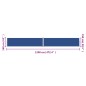 vidaXL Seitenmarkise Ausziehbar Blau 160x1200 cm vidaXL Seitenmarkise Ausziehbar Blau 160x1200 cm