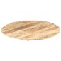 vidaXL Tischplatte Massivholz Mango Rund 15-16 mm 70 cm vidaXL Tischplatte Massivholz Mango Rund 15-16 mm 70 cm