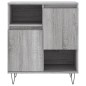 vidaXL Sideboard Grau Sonoma 60x35x70 cm Holzwerkstoff vidaXL Sideboard Grau Sonoma 60x35x70 cm Holzwerkstoff