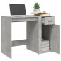 vidaXL Schreibtisch Betongrau 100x49x75 cm Holzwerkstoff vidaXL Schreibtisch Betongrau 100x49x75 cm Holzwerkstoff