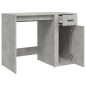 vidaXL Schreibtisch Betongrau 100x49x75 cm Holzwerkstoff vidaXL Schreibtisch Betongrau 100x49x75 cm Holzwerkstoff