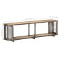 vidaXL TV-Schrank 150x30x40 cm Massivholz Mango vidaXL TV-Schrank 150x30x40 cm Massivholz Mango