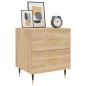 vidaXL Nachttisch Sonoma-Eiche 40x35x47,5 cm Holzwerkstoff vidaXL Nachttisch Sonoma-Eiche 40x35x47,5 cm Holzwerkstoff