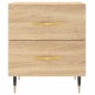 vidaXL Nachttisch Sonoma-Eiche 40x35x47,5 cm Holzwerkstoff vidaXL Nachttisch Sonoma-Eiche 40x35x47,5 cm Holzwerkstoff