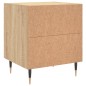 vidaXL Nachttisch Sonoma-Eiche 40x35x47,5 cm Holzwerkstoff vidaXL Nachttisch Sonoma-Eiche 40x35x47,5 cm Holzwerkstoff