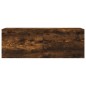 vidaXL Wandschrank Räuchereiche 100x36,5x35 cm Holzwerkstoff vidaXL Wandschrank Räuchereiche 100x36,5x35 cm Holzwerkstoff