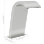 vidaXL Pool-Wasserfall 50x30x60 cm Edelstahl 304 vidaXL Pool-Wasserfall 50x30x60 cm Edelstahl 304