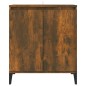 vidaXL Sideboard Räuchereiche 60x35x70 cm Holzwerkstoff vidaXL Sideboard Räuchereiche 60x35x70 cm Holzwerkstoff