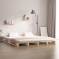 vidaXL Palettenbett 120x200 cm Massivholz Kiefer vidaXL Palettenbett 120x200 cm Massivholz Kiefer