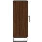 vidaXL Sideboard Braun Eichen-Optik 34,5x34x90 cm Holzwerkstoff vidaXL Sideboard Braun Eichen-Optik 34,5x34x90 cm Holzwerkstoff
