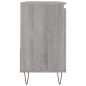 vidaXL Badschrank Grau Sonoma 65x33x60 cm Holzwerkstoff vidaXL Badschrank Grau Sonoma 65x33x60 cm Holzwerkstoff